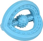 Flamingo Rubber Ruffus Tri Ring 9Cm - Blauw