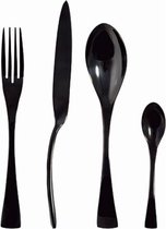 Bestek Infinity Chefs Essence Zwart Roestvrij staal (16 pcs)