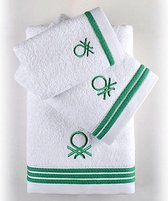 Handdoekenset Benetton Groen