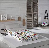 Gewatteerd beddengoed met ritssluiting Costura Cool Icons (Bed van 90)