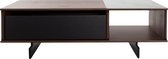 Tv-meubel DKD Home Decor Metaal Keramisch Walnoot (120 x 59.5 x 37 cm)