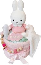 Luiertaart Nijntje Meisje Met Speenkoord | Kraamcadeau | Kraampakket | Baby Cadeau