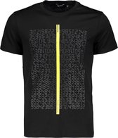 Antony Morato T-shirt Digital Mmks02080 Fa100227 Black 9000 Mannen Maat - S