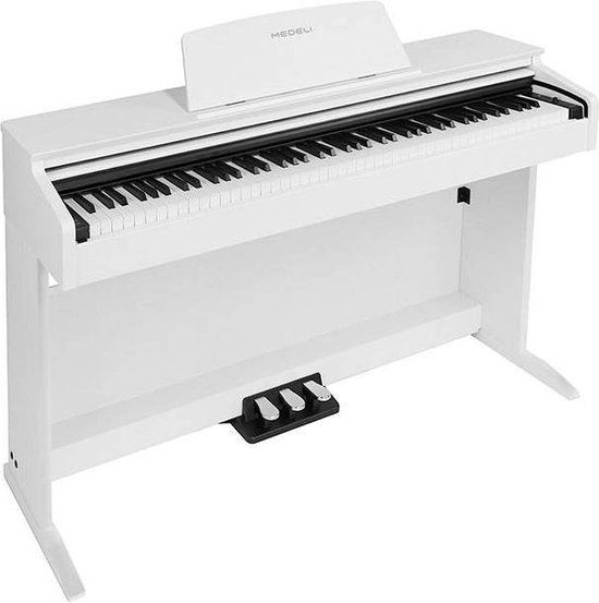 Piano numérique noir 88 touches pondérées clavier électronique