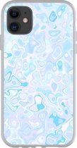 Smartphonebooster Telefoonhoesje - Back Cover - Geschikt Voor Apple IPhone 11 - Blue En Blue