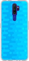 Smartphonebooster Telefoonhoesje - Back Cover - Geschikt Voor OPPO A9 (2020) - Blue En Blue