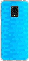 Smartphonebooster Telefoonhoesje - Back Cover - Geschikt Voor Xiaomi Redmi Note 9S - Blue En Blue