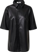 4Th & Reckless blouse violette Zwart-8 (S)