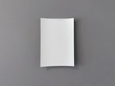 PAON-LIN – Echantillon – Blanc Titanal Ultra Mat – Carton A4 20x30 cm, peint au rouleau