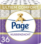 Page toiletpapier - Kussenzacht wc papier - 3-laags - voordeelverpakking - 36 rollen