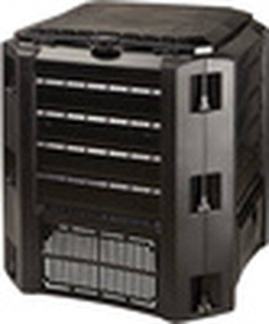 Prosperplast Compogreen IKST380C - Compostbak - 380 Liter - Vorstbestendig - UV-bestendig - Zwart