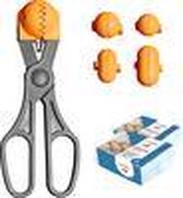 The Croquete Pack - 4 Mass Moulds + 40 trays Conservation - Orange