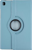 LichtBlauw Tablethoesje voor Samsung Tab A7 10.4 (2020) - Book Case - (T500-T505) - 360 graden draaibaar