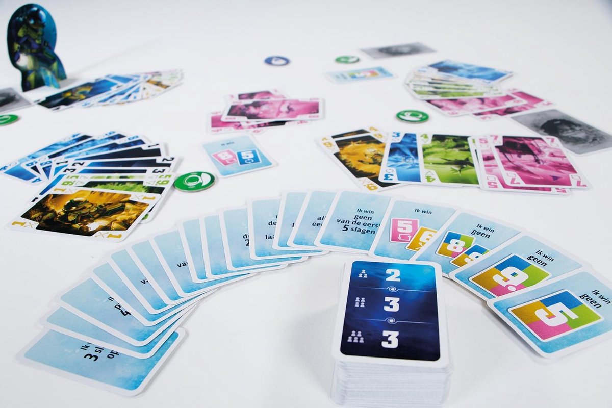 999 Games - De Crew Missie Diepzee - Kaartspel - Werk samen en win - 30 verschillende missies - Gezelschapsspel - Klein cadeautje — afbeelding 10
