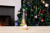 St Helens Home & Garden - Mini kerstdecoratie met led verlichting - 22cm - Mistletoe - Maretak