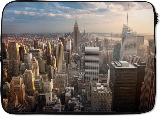Housse ordinateur 13 pouces - New York - Soleil - Nuages - Housse ordinateur