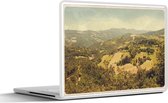 Sticker pour ordinateur portable - 17,3 pouces - Paysage - Vintage - Italie