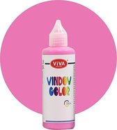 Glasverf - roze - Viva Windowcolor - 90ml