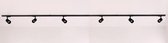 Nova Luce - 4 meter railverlichting + 6 spots - complete set - SMART geschikt