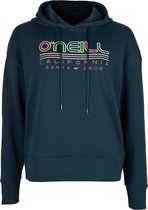 O'Neill Sweatshirts Women All Year Sweat Hoody Donkergroen L - Donkergroen 60% Cotton, 40% Recycled Polyester