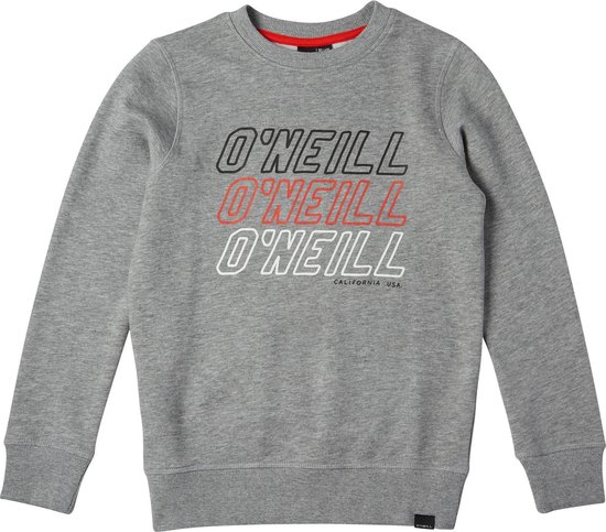 O'Neill Trui All Year Crew Sweatshirt - Silver Melee -A - 116