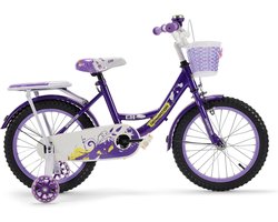 Generation GH Kinderfiets 14 inch - Meisjesfiets - Paars - Fiets voor kinderen van 3 tot 5 jaar