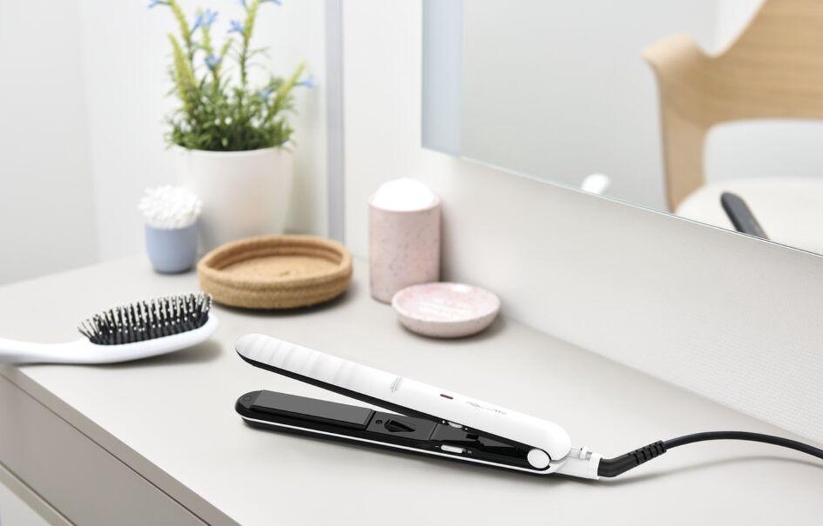 Rowenta SF3210 Optiliss - Stijltang - wit/zwart | bol.com