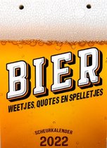 Scheurkalender BIER 2022 - Een heel jaar lang Lachen - Een Jaar Lang Geweldige Moppen, Humor kalender, Scheur elke dag een dag weg