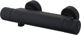 AquaVive thermostatische douchekraan Irminio zwart 15cm