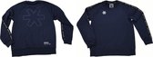 Osaka - Mannen Sport Sweater Trui - Basic Navy blauw - XL