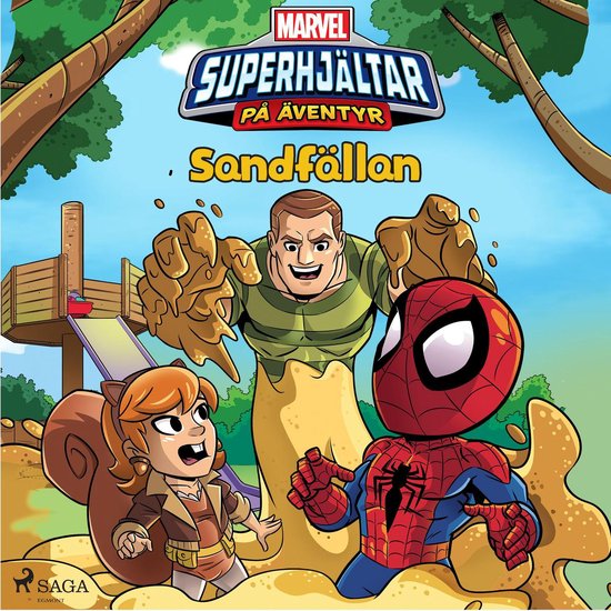 Marvel - Superhjältar på äventyr - Sandfällan - cover