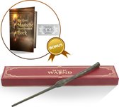 Toverstaf - Geschikt voor Bellatrix van Detta / Lestrange kostuum - Magic Wand - Met Treinkaartje - Inclusief Toverspreuken E-book