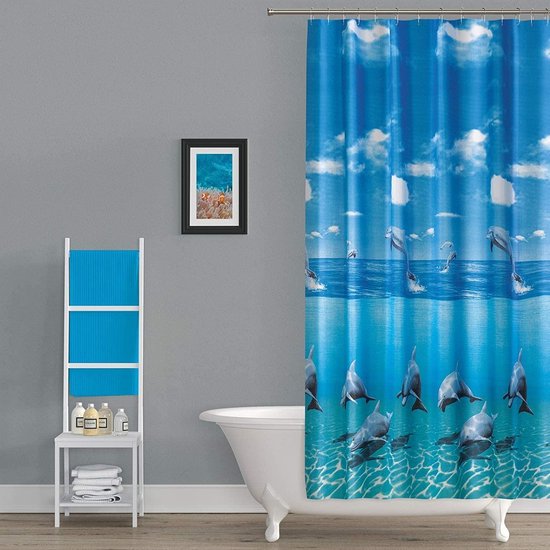 Zethome Douchegordijn 120x200 cm Badkamer Gordijn Shower Curtain
