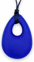 Chewzoo® - Bijtketting Basic - Druppel - Stevige Kauwketting - Blauw