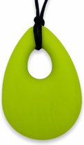 Chewzoo® - Bijtketting Basic - Druppel - Stevige Kauwketting - Lime