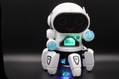 Mr. Robot - Robotvriendje - Muziekgevend - Robot voor Kinderen - Schattig - Hype 2021 - LED Robot - Speelgoedrobot - Wit