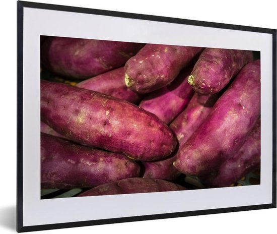 Fotolijst incl. Poster – Japanse zoete aardappel – 60×40 cm – Posterlijst
