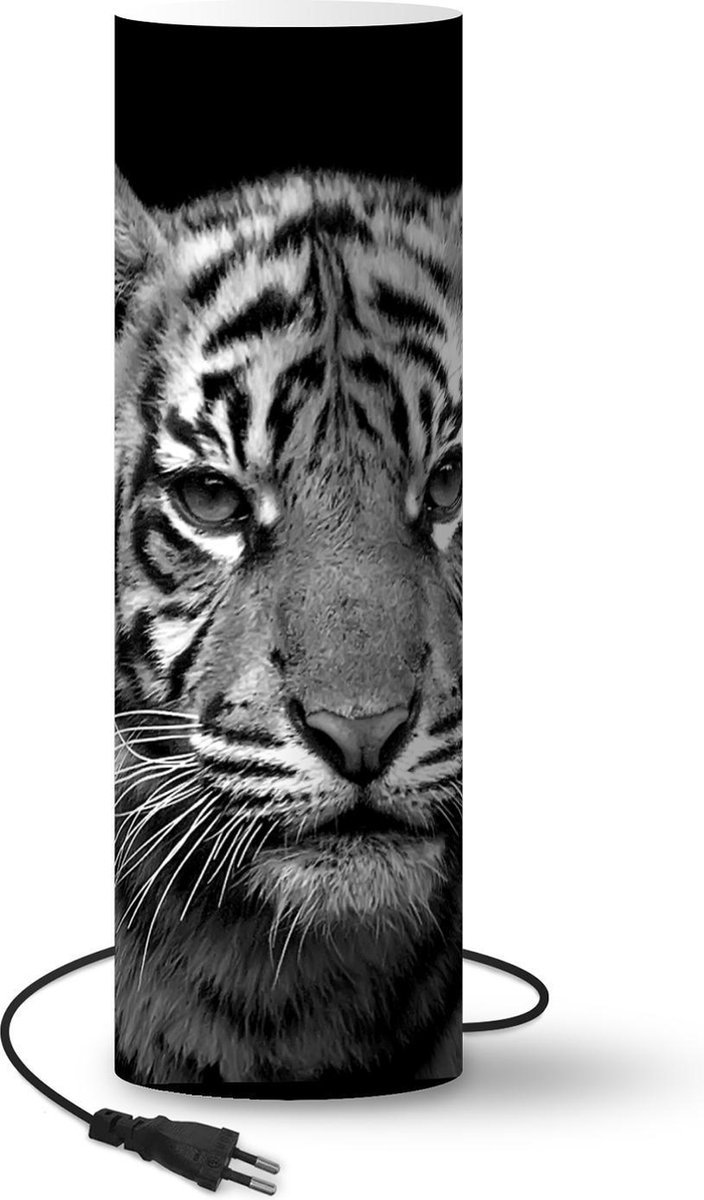 Lamptiger Tafellamp - Tijger - Ø 19 Cm - E14 - Multicolor