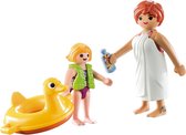 Bol.com PLAYMOBIL DuoPack Waterpark badgasten - 70690 aanbieding