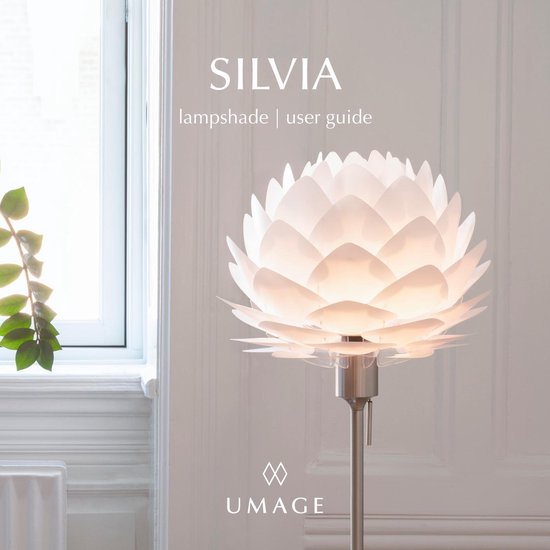 Umage Silvia - Lampenkap - Ø45 cm - Zilver | bol.com