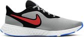 Nike revolution 5 black/chile red-LT smoke grey 45.5