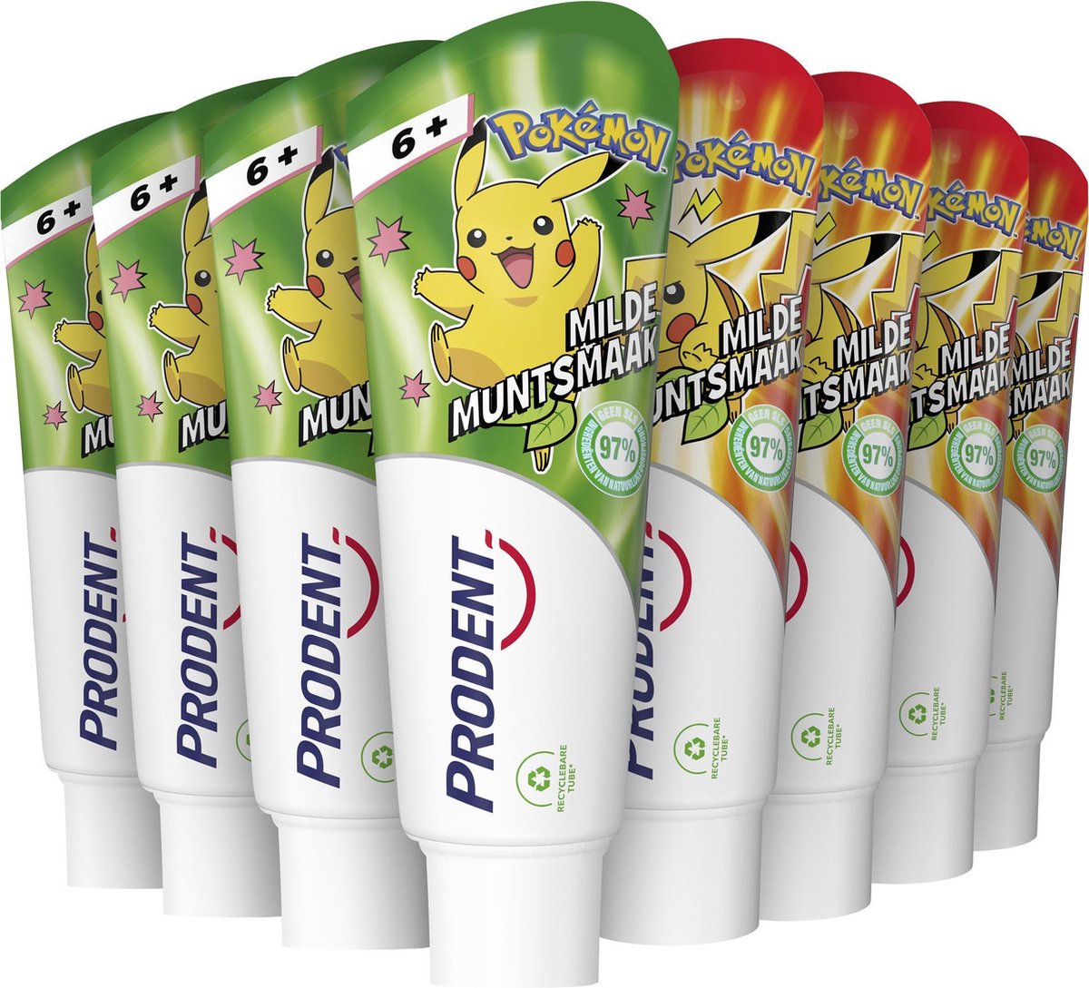 Prodent Kids 6+ jaar Pokémon Tandpasta - 12 x 75 ml - Voordeelverpakking - Prodent