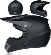 Downhill - Full face - ATB MTB helm - Zwart XL/XXL - Gratis Bril/ Handschoenen en masker - Cross helm - Mountainbike