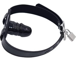 Toyz4Lovers - Penis Gag met Realistische Mini Dildo - Ballgag - Gag - BDSM Toys