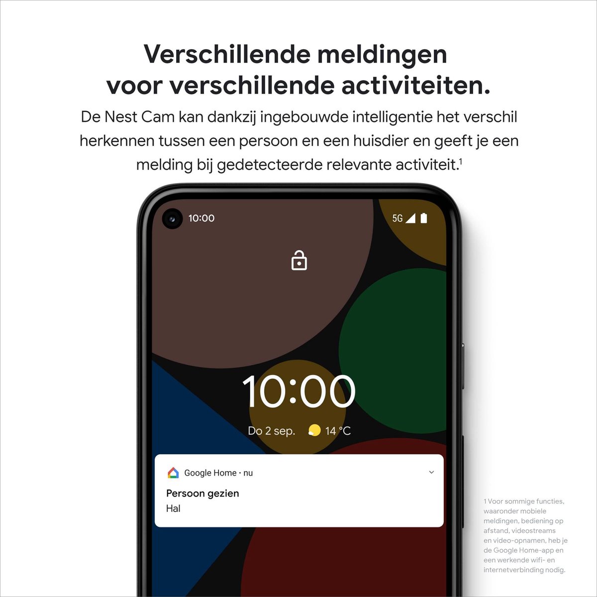 Afbeelding 3 van Google Nest Cam - Bedraad - Voor binnen