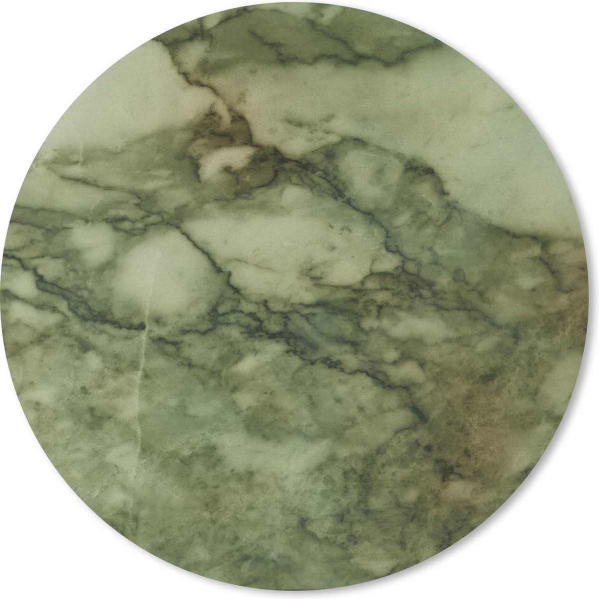 Muismat rond 50x50 cm - Mousepad Marmer - Stenen - Kalk - Ronde muismatten