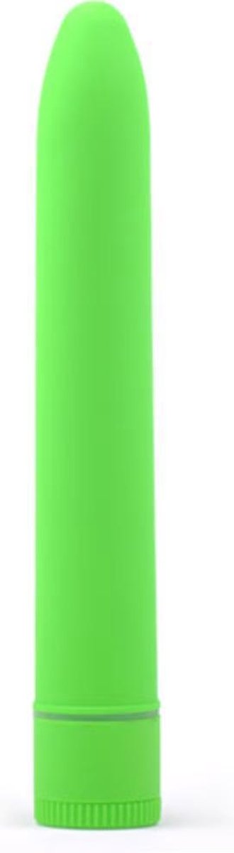 Goedkoopste Classic Vibrator Green - Klassieke vormgeving - Gebruiksvriendelijk - Stimulerend voor vrouwen - Meerdere standen - Inclusief batterijen - Stimulerend voor clitoris - Waterproof - Zwart - ABS plastic