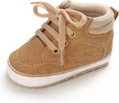 Baby Schoenen - Kinderschoenen - Eerste Wandelaars - Beige - Maat 6-12M