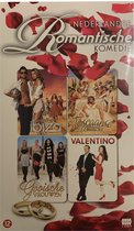 4 nederlandse romantische komedie Verliefd Op Ibiza, Toscaanse Bruiloft, Valentino, Gooische Vrouwen