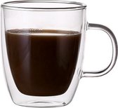 Dubbelwandige koffie-/theeglazen, set van 2 - 280ml